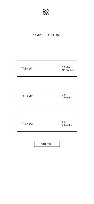 Nucleus low-fidelity wireframe 4